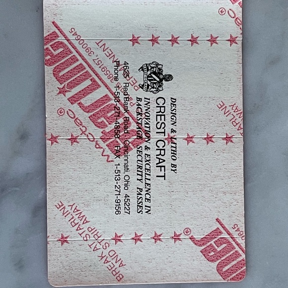 Original Grateful Dead Backstage Pass Marvel Series Ben Parker - 5/24/1995 - Picture 2 of 2